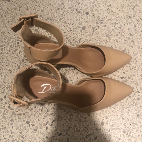 Diba London Tan/Nude Heels - Picture 3 of 4